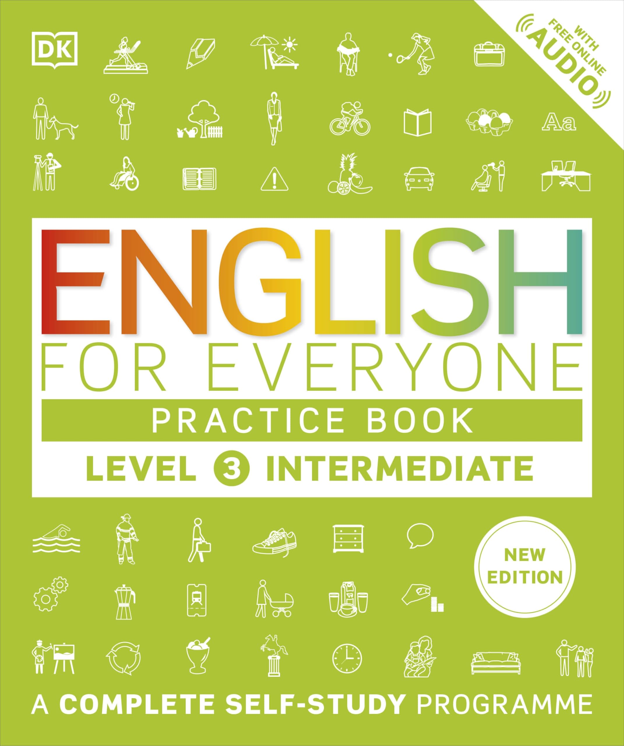English for Everyone Practice Book Level 3 Intermediate Foreign Languages ​​& Dictionaries