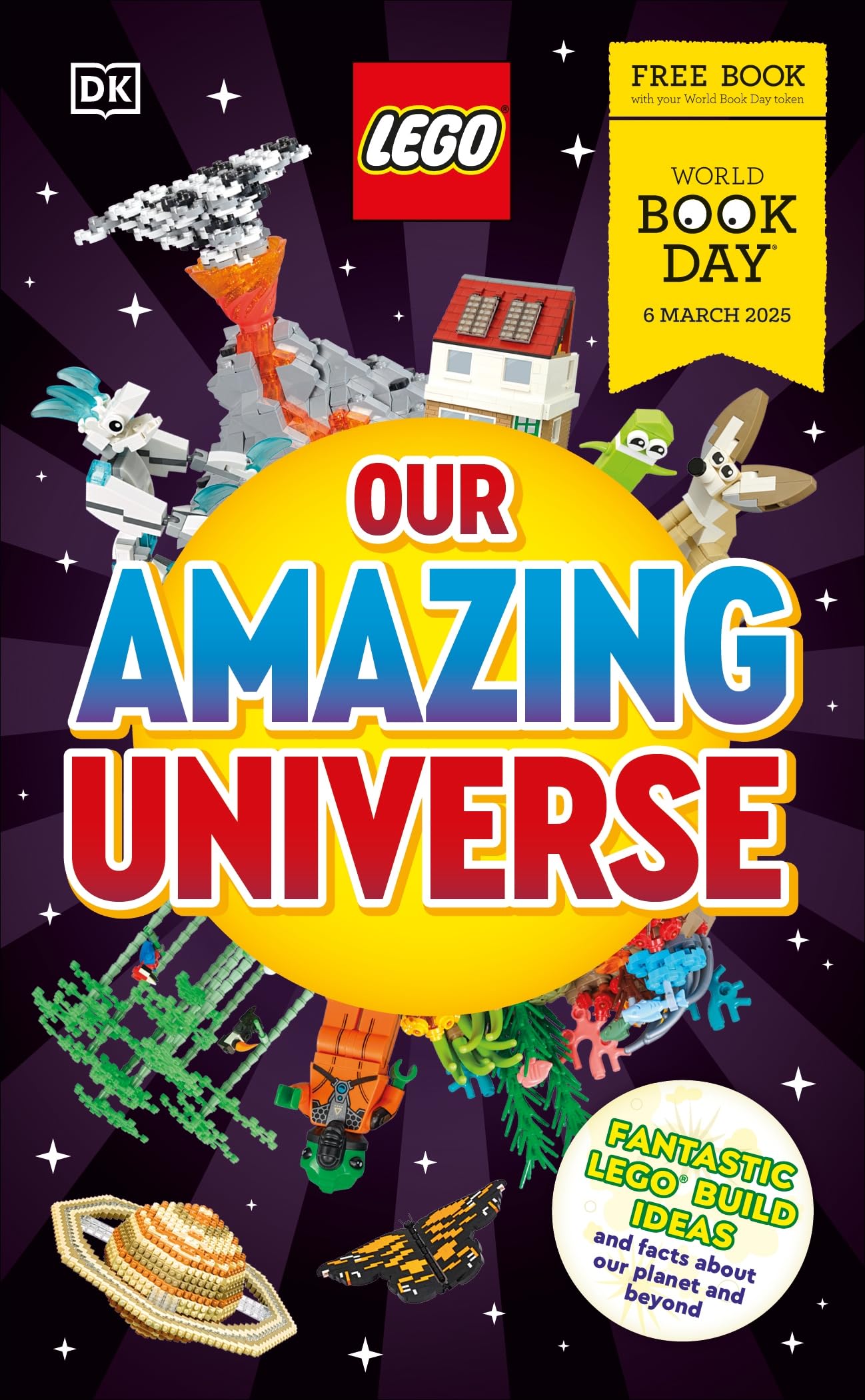 LEGO Our Amazing Universe: World Book Day 2025: Fantastic Building Ideas and Facts About Our Universe Tiptoi & Games