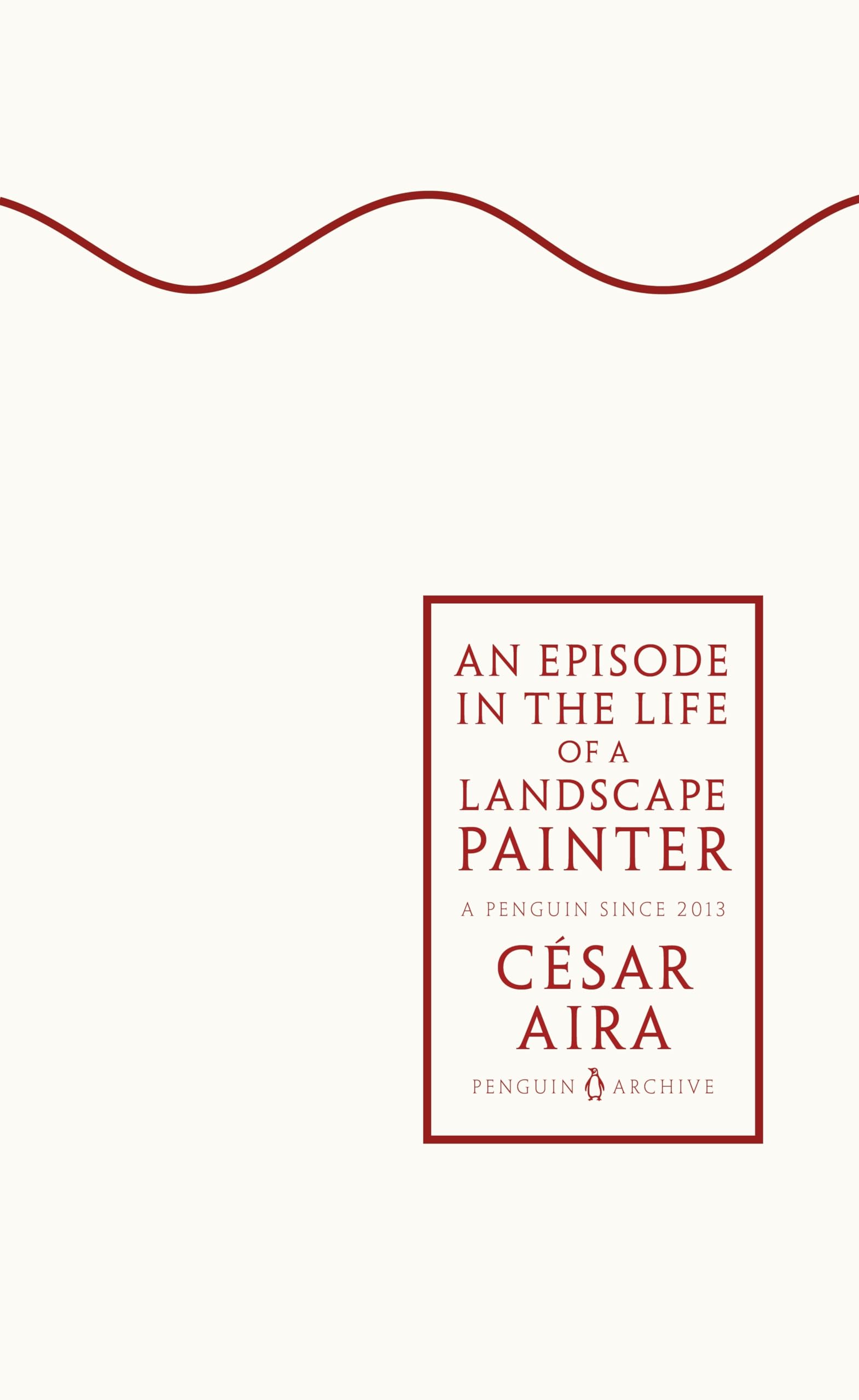 An Episode in the Life of a Landscape Painter Contemporary literature