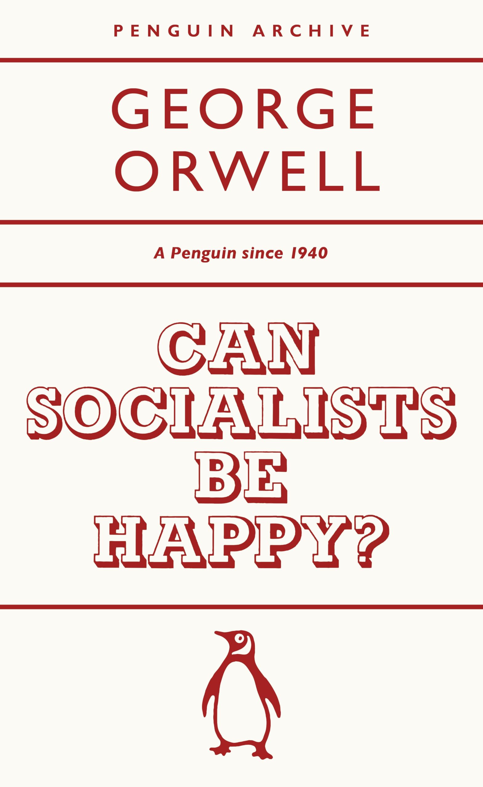 Product Image: Can Socialists be Happy?
