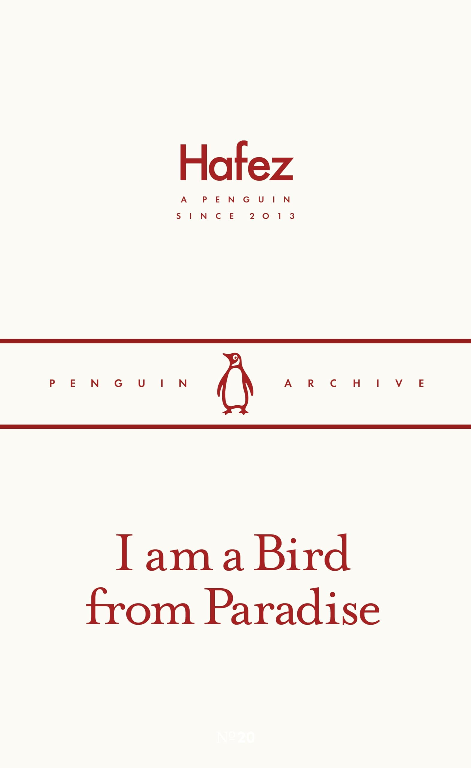 Product Image: I am a Bird from Paradise