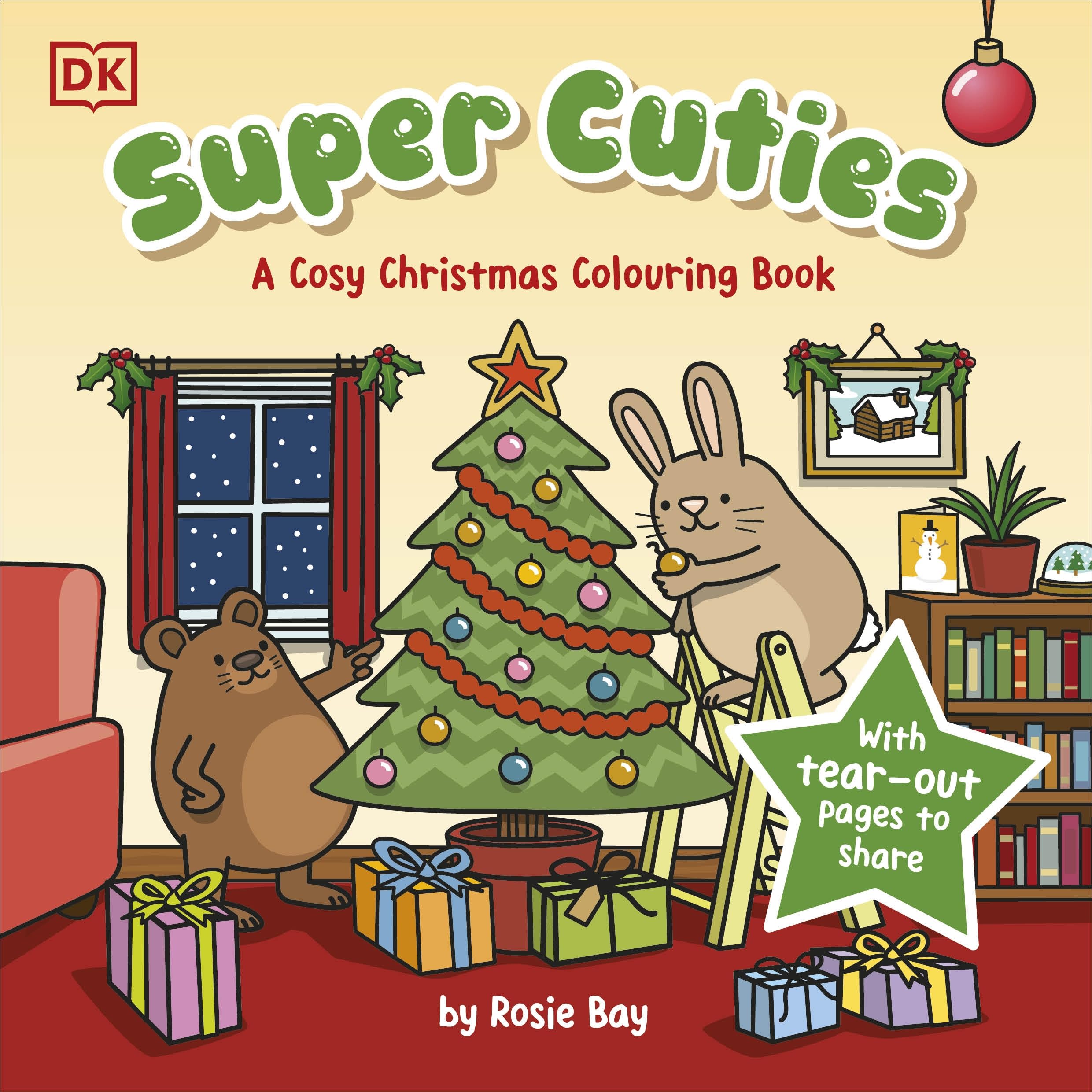 Super Cuties A Cosy Christmas Colouring Book Hobbies & Crafts
