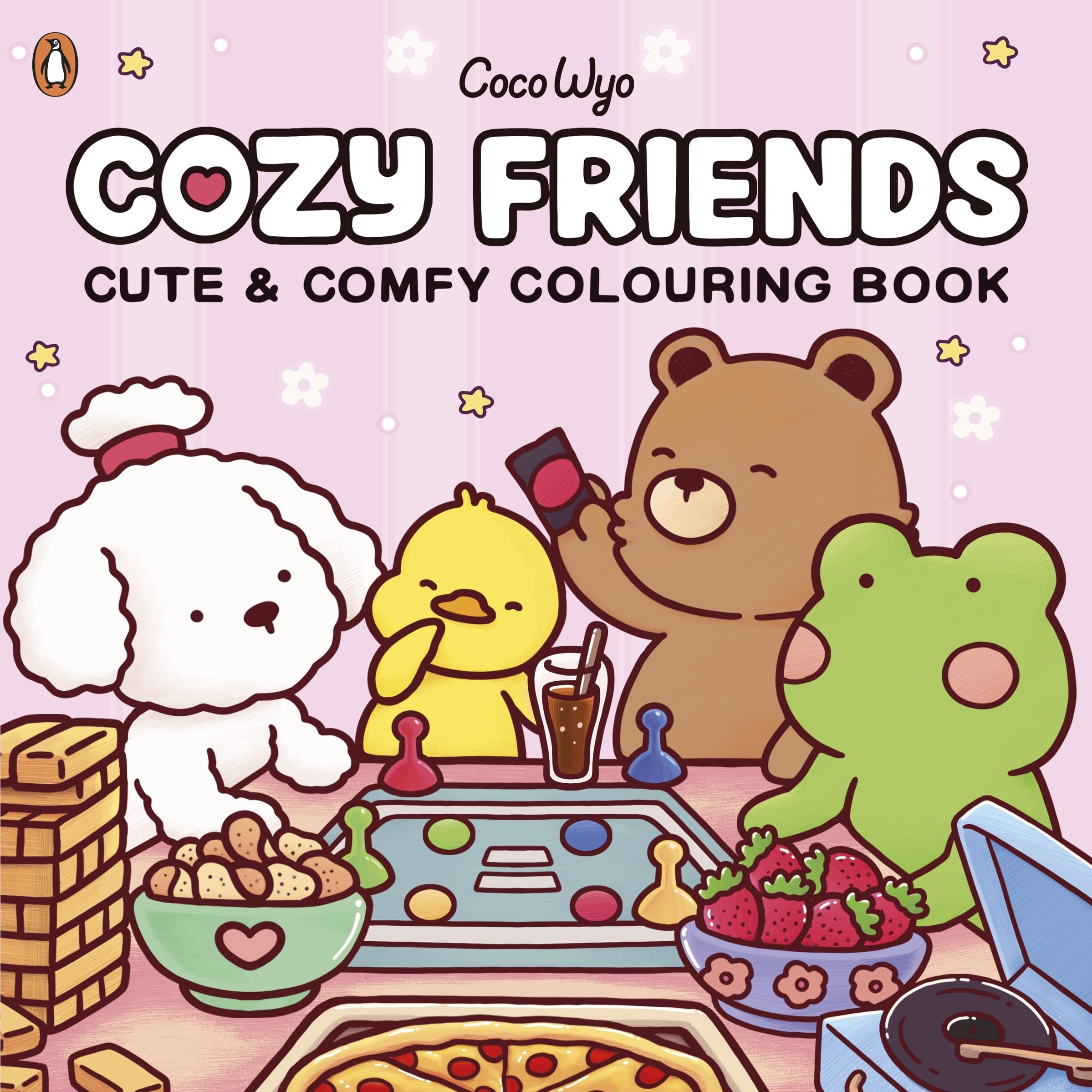 Cozy Friends: A relaxing cosy colouring book for all ages, from the bestselling author (Coco Wyo) Hobbies & Crafts