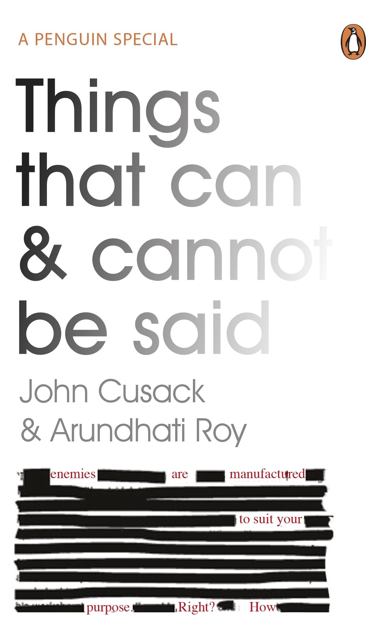 Things That Can and Cannot Be Said Law