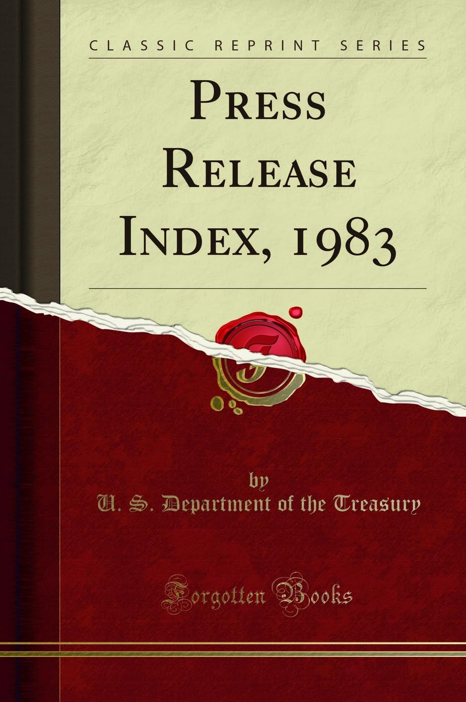 Press Release Index, 1983 (Classic Reprint) book