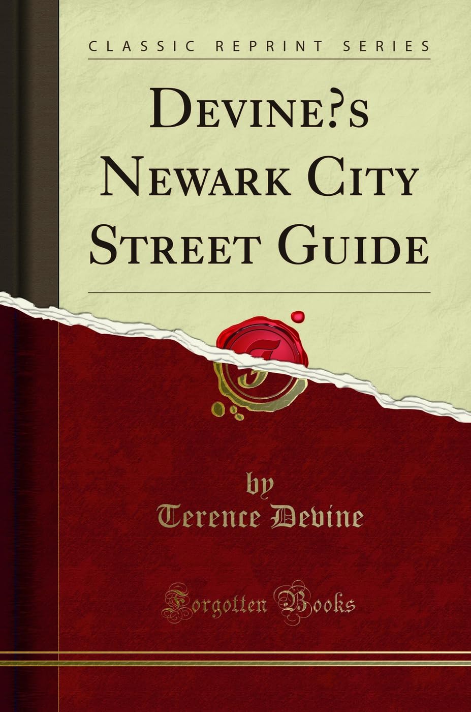Devine's Newark City Street Guide (Classic Reprint) book