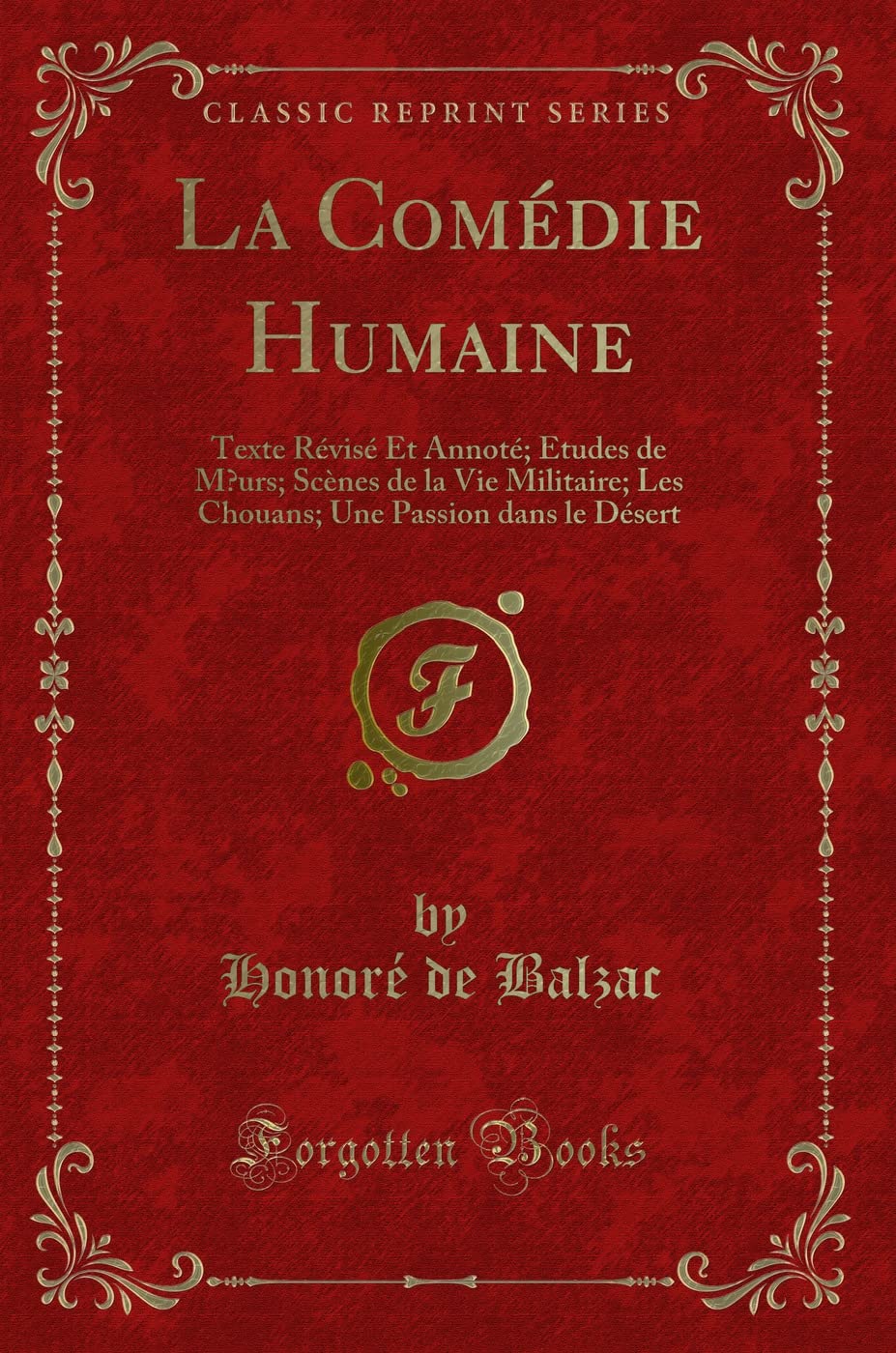 La Comédie Humaine (Classic Reprint) book