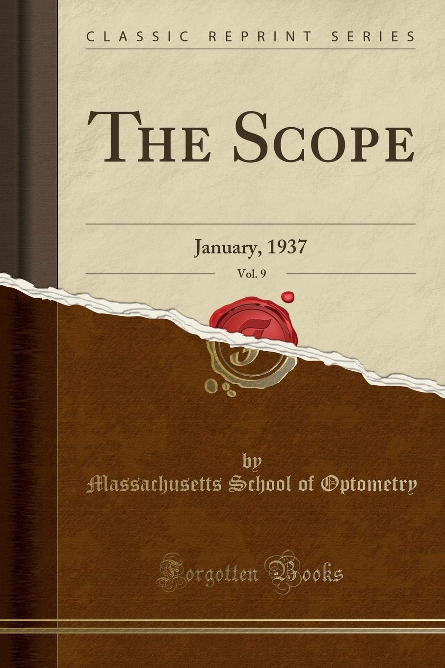 The Scope, Vol. 9: January, 1937 (Classic Reprint) Business, Finance & Career
