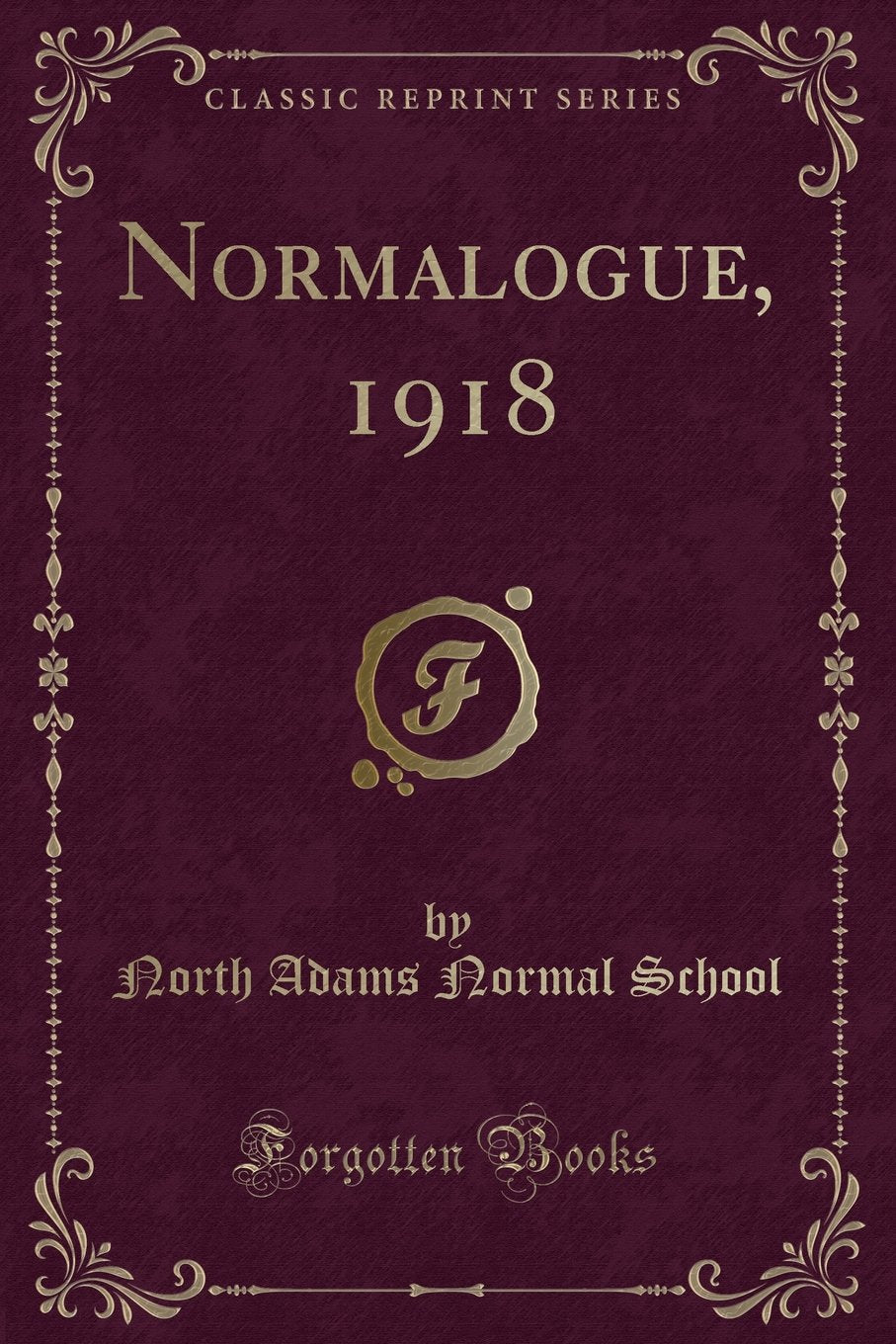 Product Image: Normalogue, 1918 (Classic Reprint)