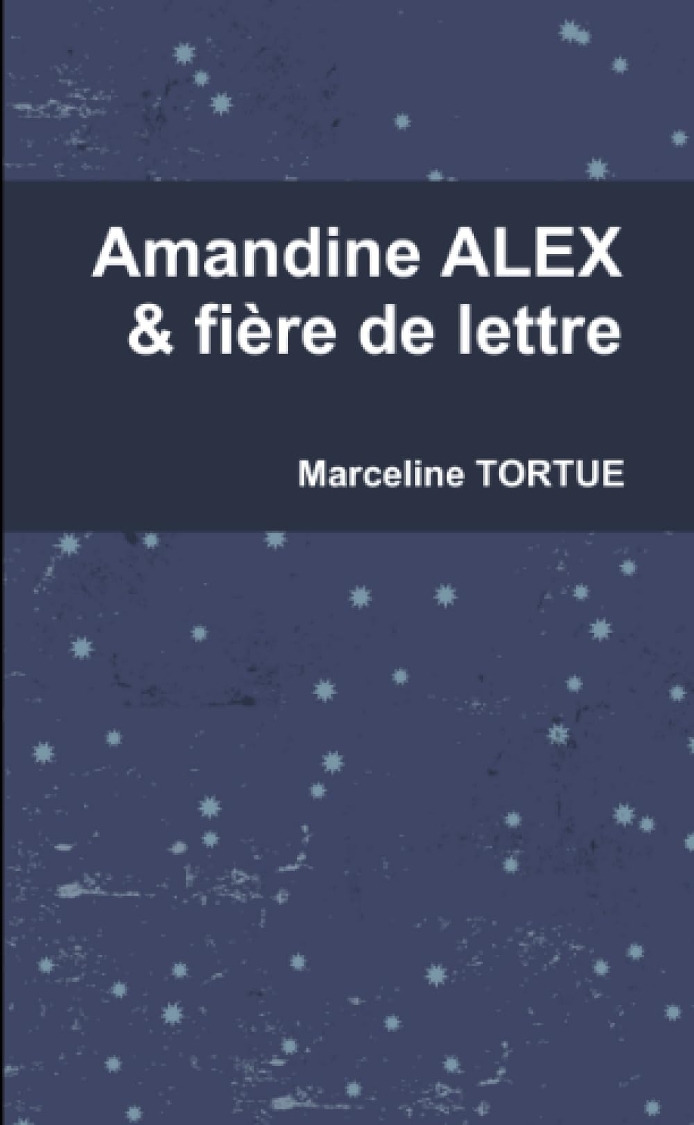 Amandine ALEX et fière de lettres book