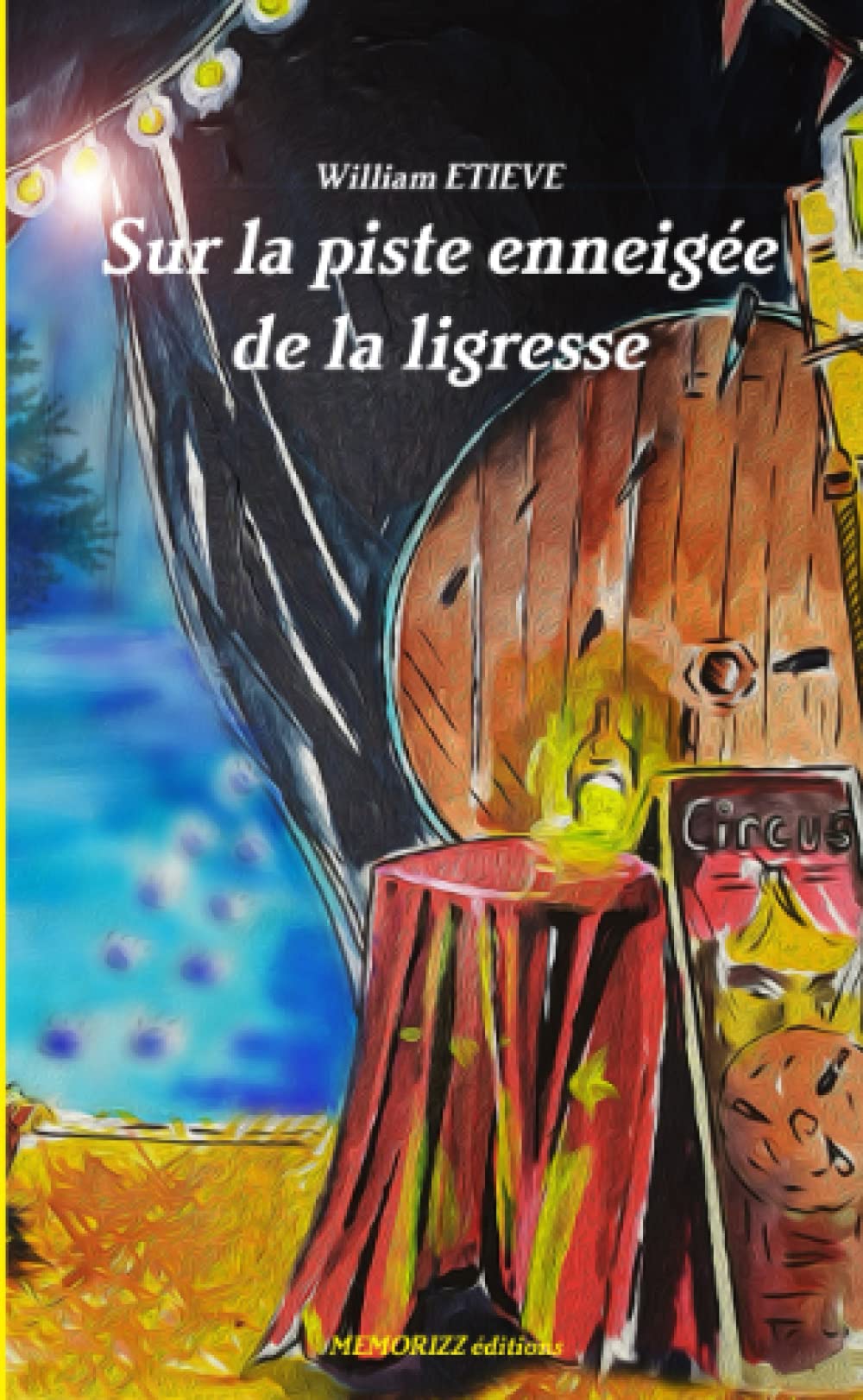 Sur la piste enneigée de la ligresse book