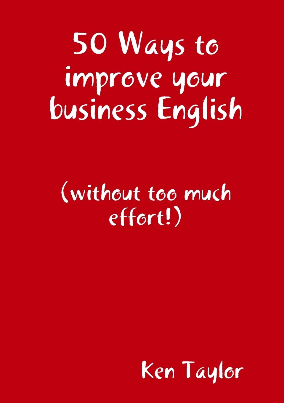 50 Ways to improve your business English book