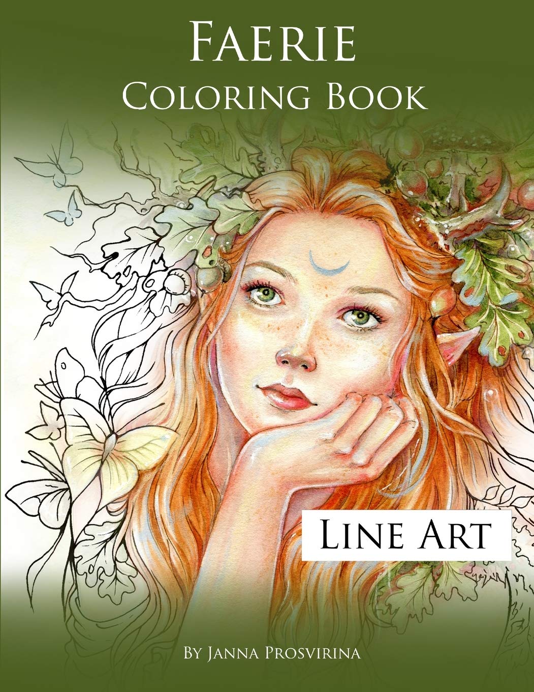Faerie Coloring Book Hobbies & Crafts