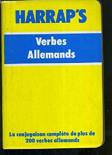 Harrap/Verbes Allemands Books