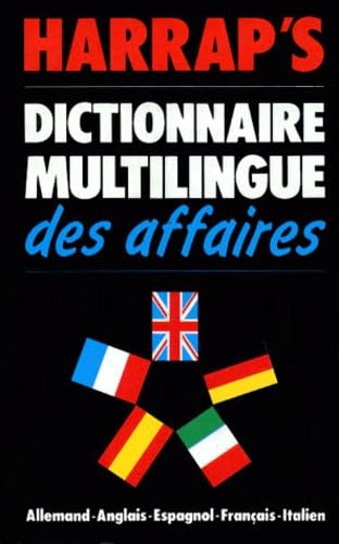 Dictionnaire Multilingue Des Affaires. Allemand-Anglais-Espagnol-Francais-Italien Books