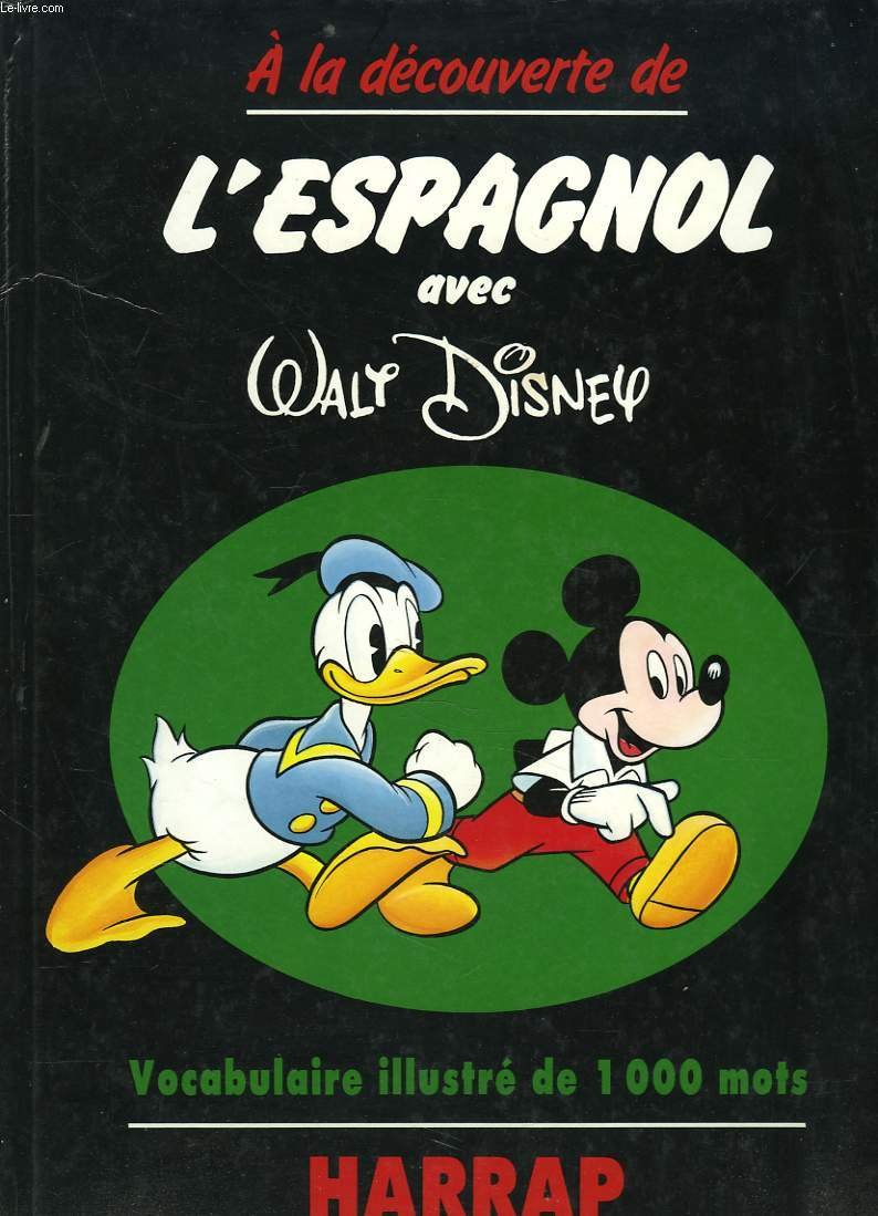 A la découverte de l'espagnol avec Walt Disney Books