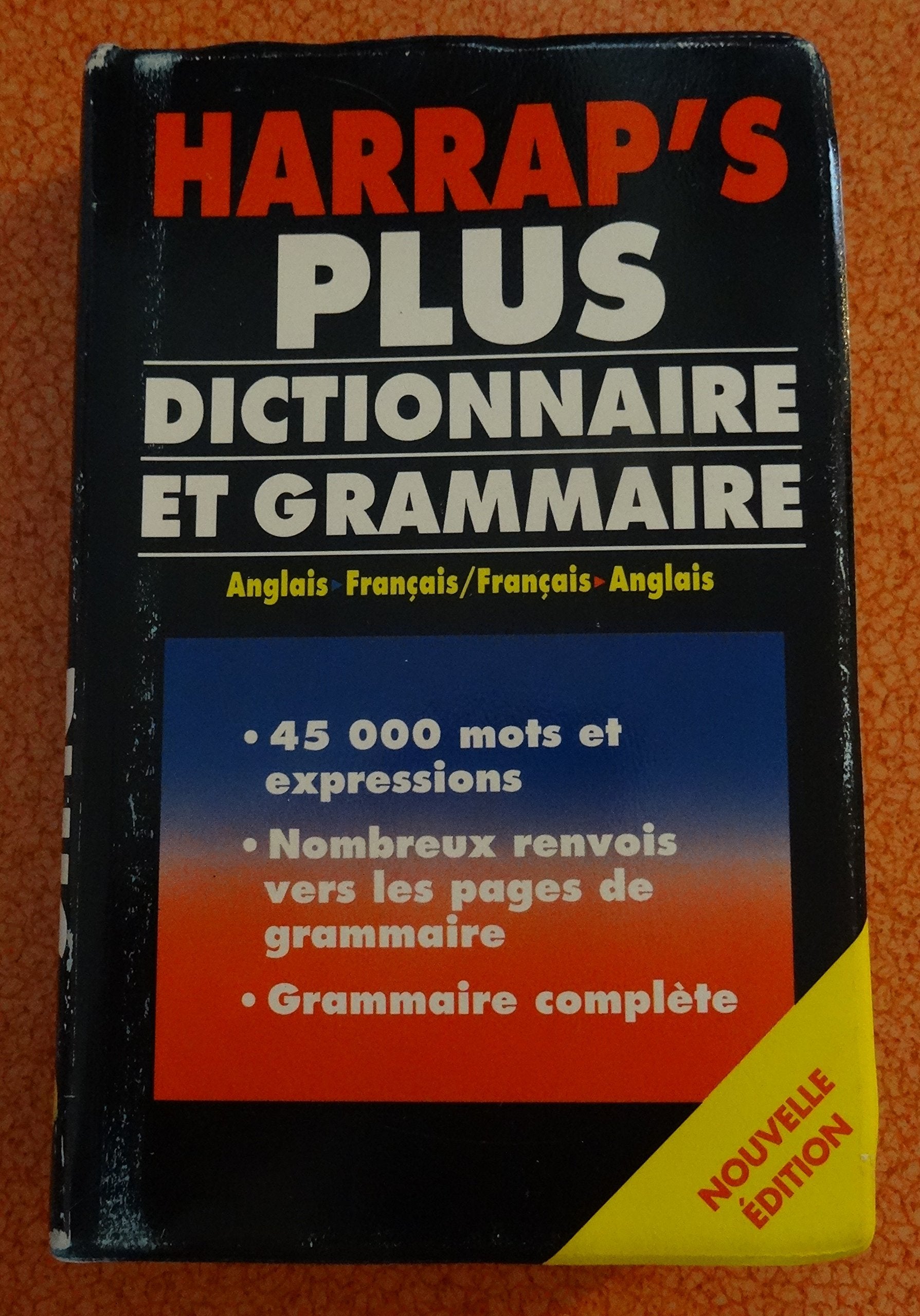 Harrap's plus: Dictionnaire et grammaire anglaise, anglais-français, français-anglais book