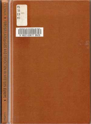 Foreign Languages and Education in Western Europe book