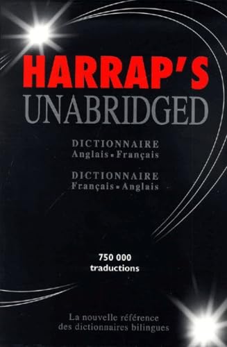 Harrap's Unabridged: Anglais/francais Francais/anglaiss Foreign Languages ​​& Dictionaries