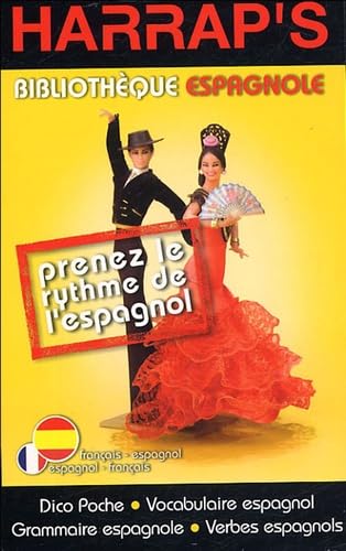 Bibliothèque espagnole Harrap's Coffret en 4 volumes : Pocket dictionnaire ; Grammaire espagnole ; Vocabulaire espagnol ; Verbes espagnols Books