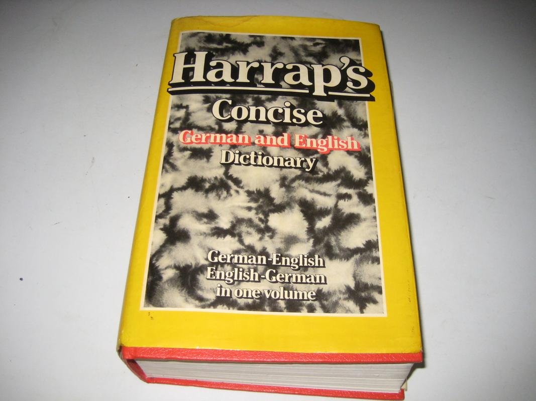 Product Image: Harrap's Concise German and English Dictionary