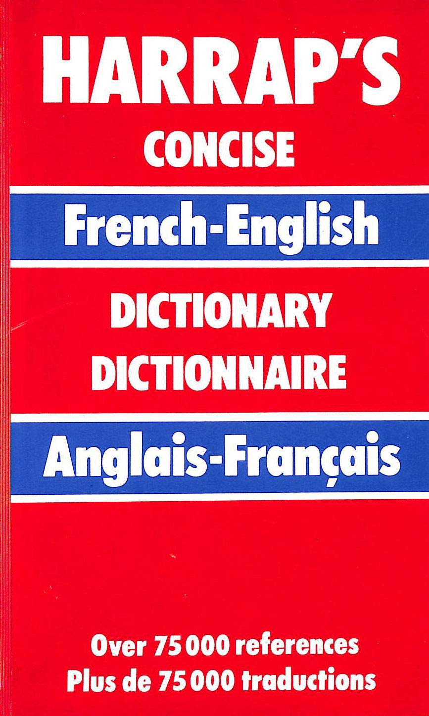 Harrap's Concise French and English Dictionary Books