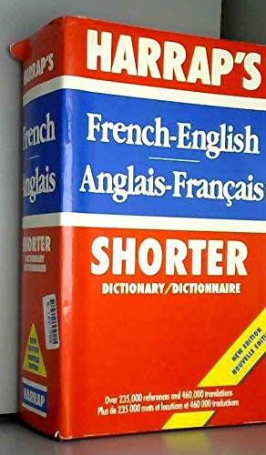 Harrap's Shorter French-English, English-French Dictionary Foreign Languages ​​& Dictionaries