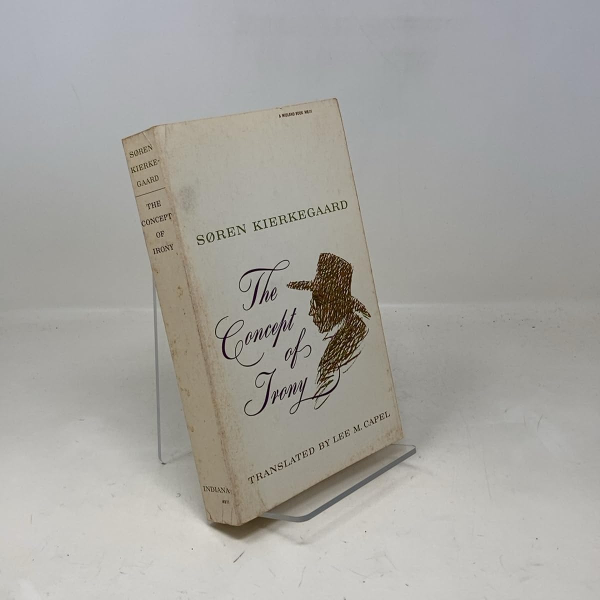 The concept of irony: With constant reference to Socrates (A Midland book) book