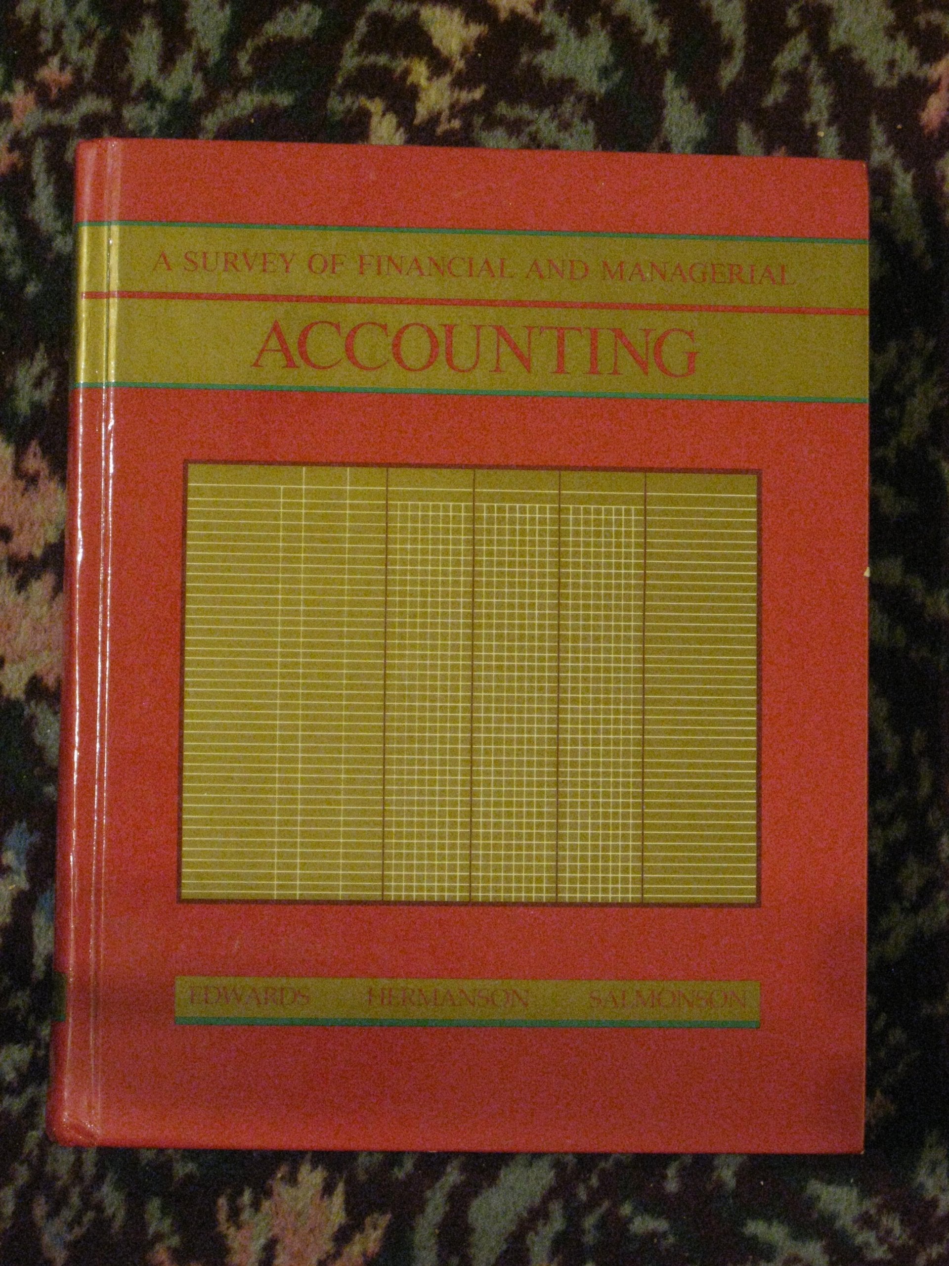 A Survey of Financial and Managerial Accounting book