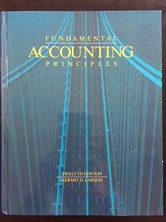 Product Image: Fundamental Accounting Principles