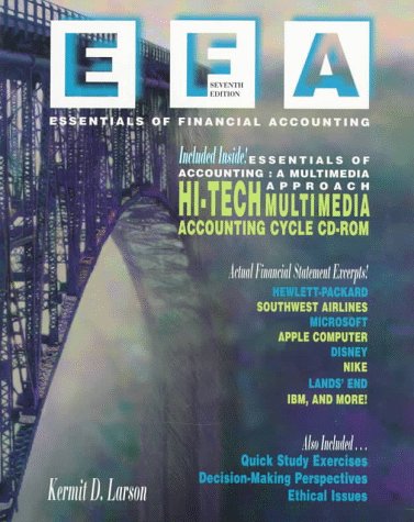 Essentials of Financial Accounting: Information for Business Decisions book