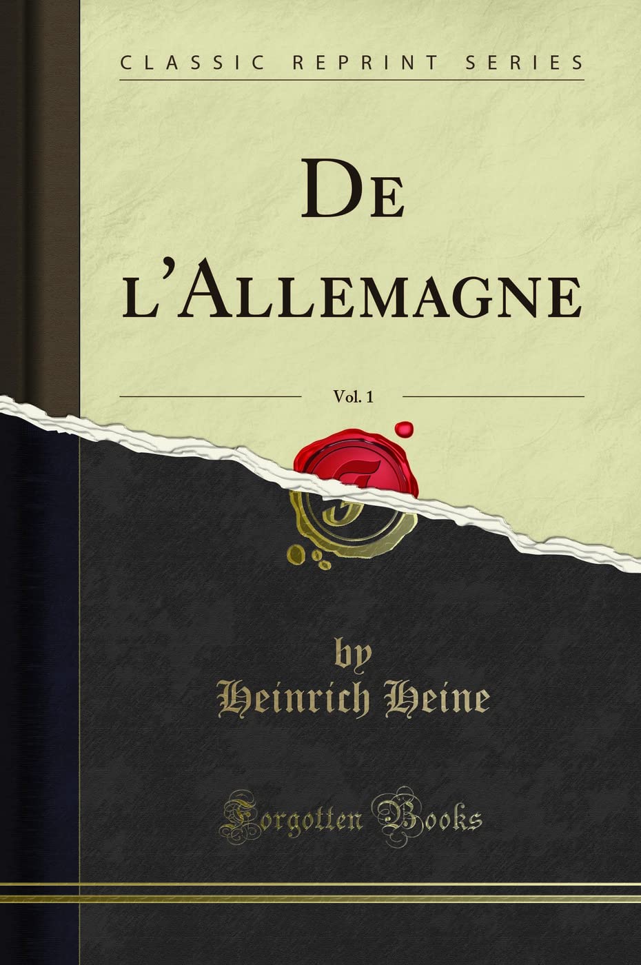 de l'Allemagne, Vol. 1 (Classic Reprint) book