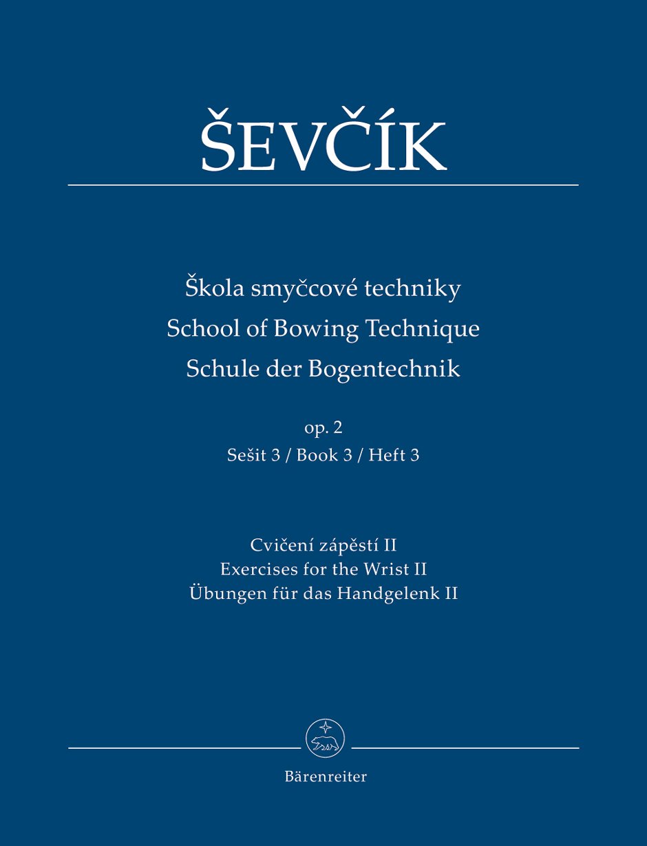 Schule der Bogentechnik op. 2. Übungen für das Handgelenk II (Heft 3). Spielpartitur Sheet Music
