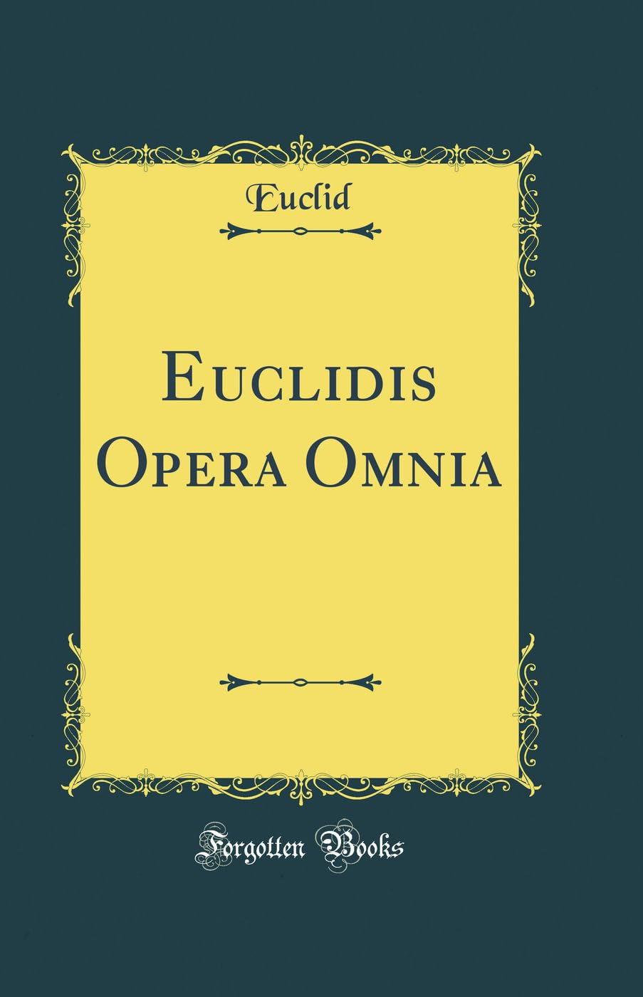 Product Image: Euclidis Opera Omnia (Classic Reprint)