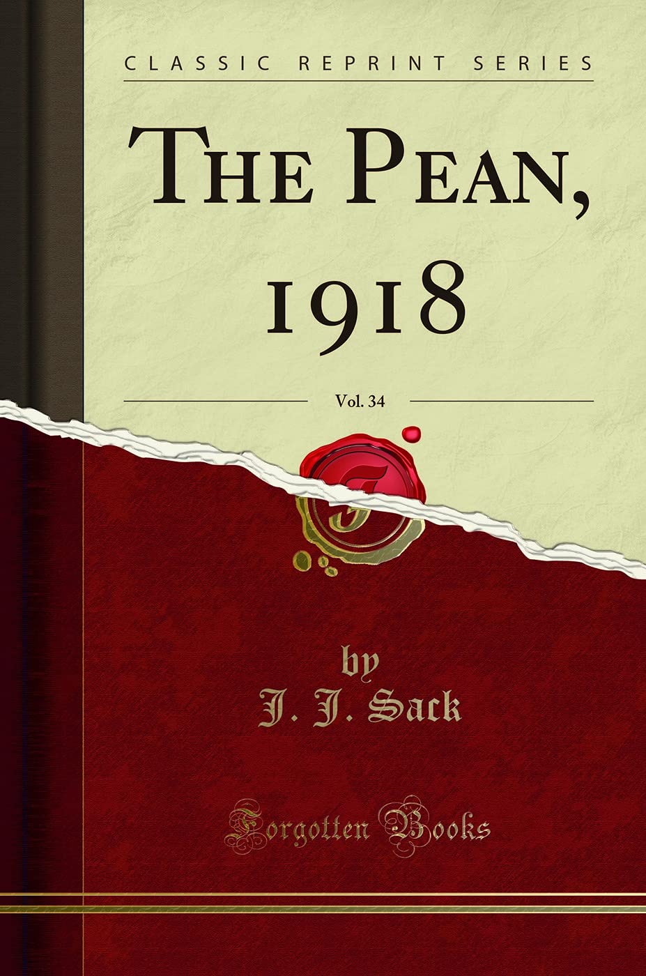 The Pean, 1918, Vol. 34 (Classic Reprint) Reference Books
