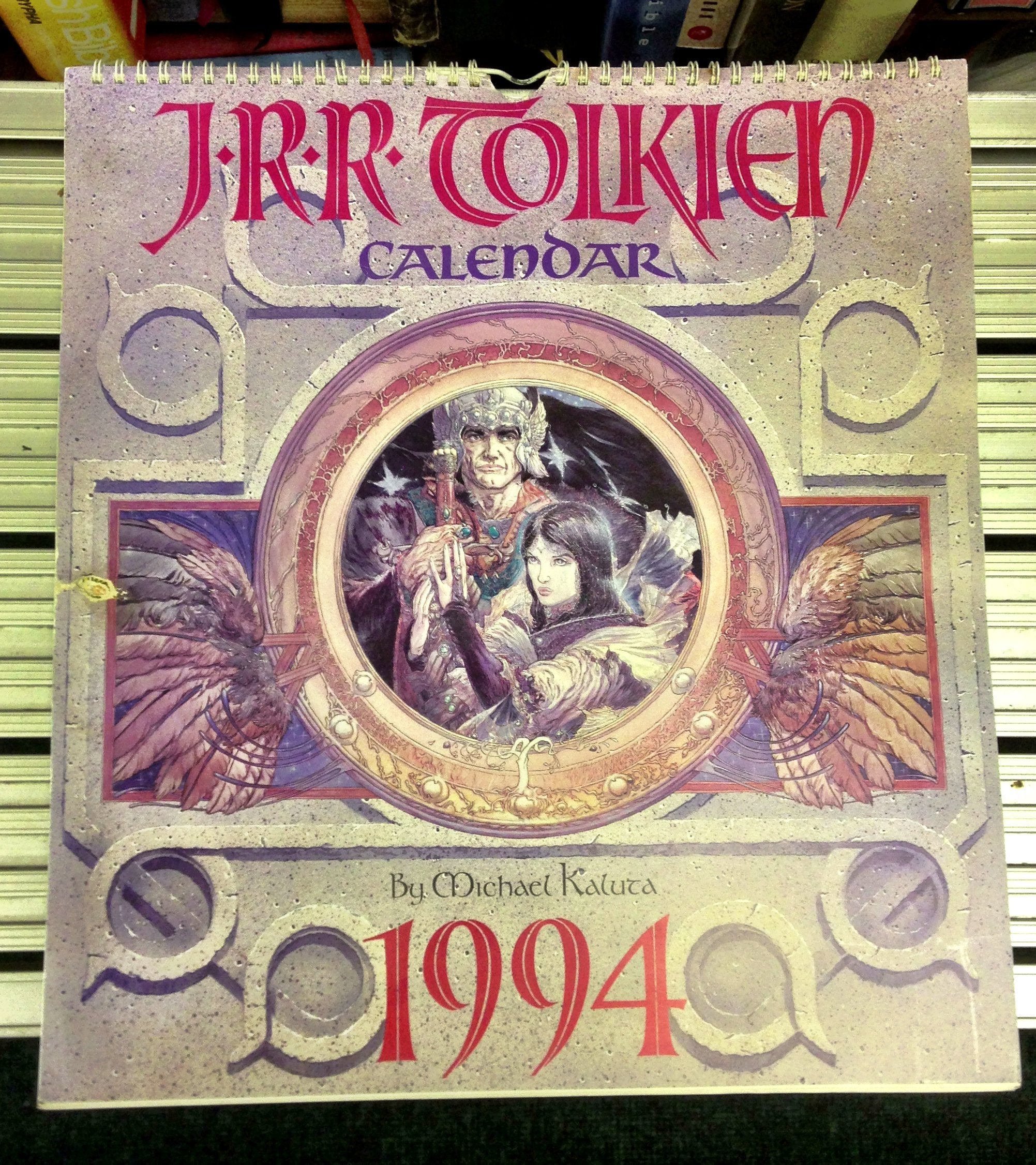Tolkien Calendar 1994 Books