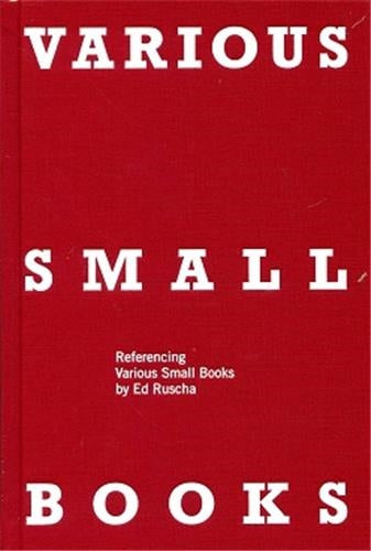 Product Image: Various Small Books Referencing Various Small Books by Ed Ruscha