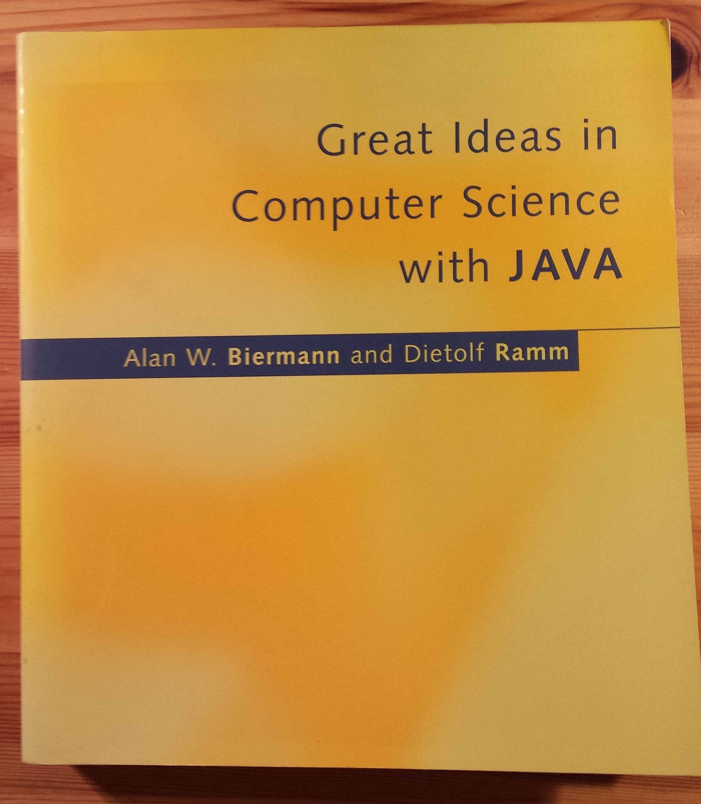 Great Ideas in Computer Science With Java Computer Science