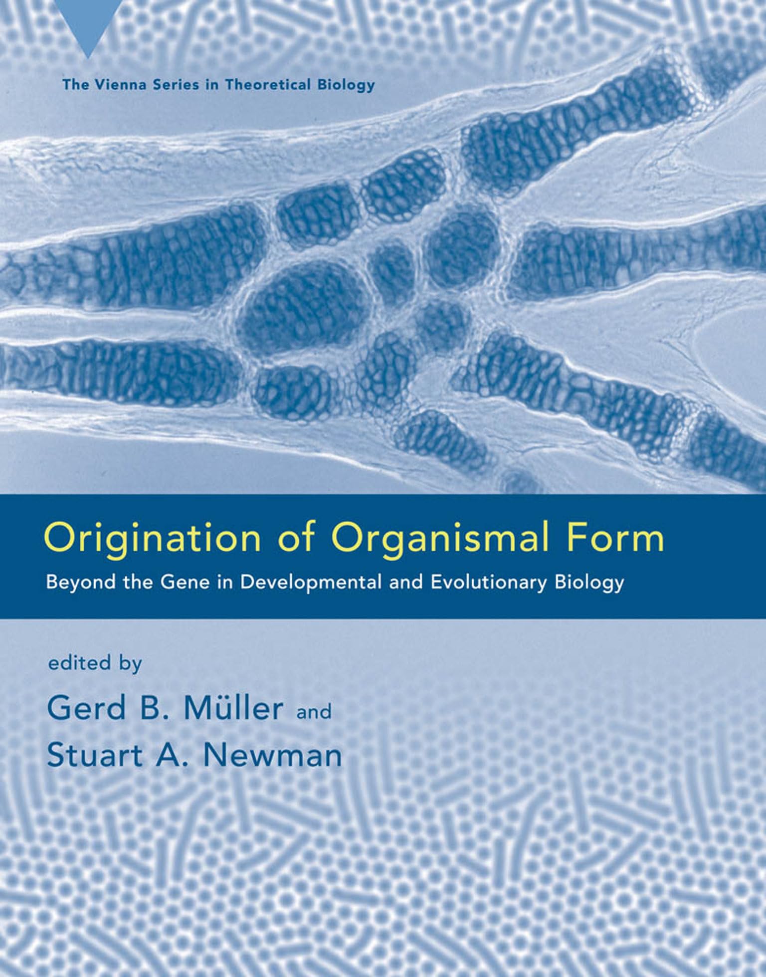 Origination of Organismal Form: Beyond the Gene in Developmental and Evolutionary Biology (Vienna Series in Theoretical Biology, Band 2) Medicine