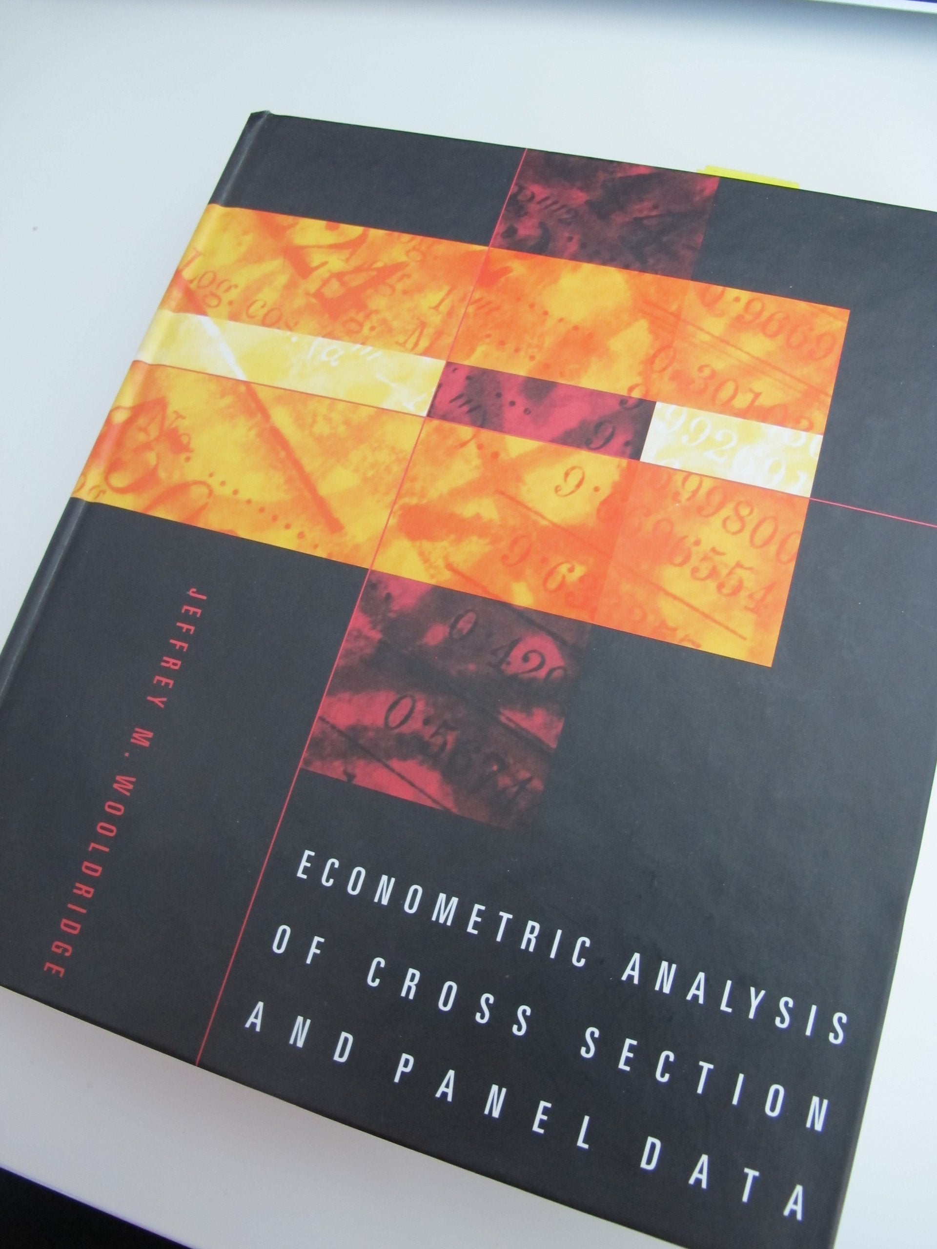 Product Image: Econometric Analysis of Cross Section and Panel Data