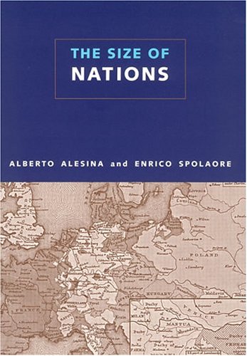 The Size Of Nations (Mit Press) Social Sciences