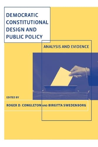 Democratic Constitutional Design And Public Policy: Analysis And Evidence (Mit Press) Business, Finance & Career