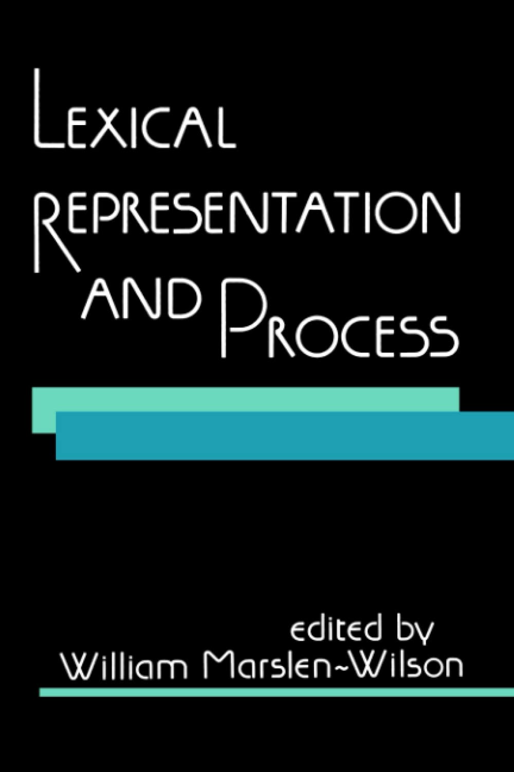 Product Image: Lexical Representation and Process (Bradford Books)