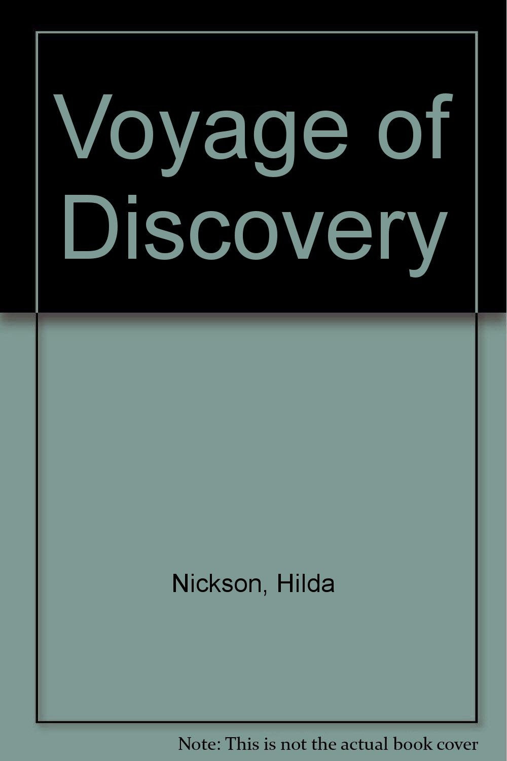 Voyage Of Discovery Contemporary literature