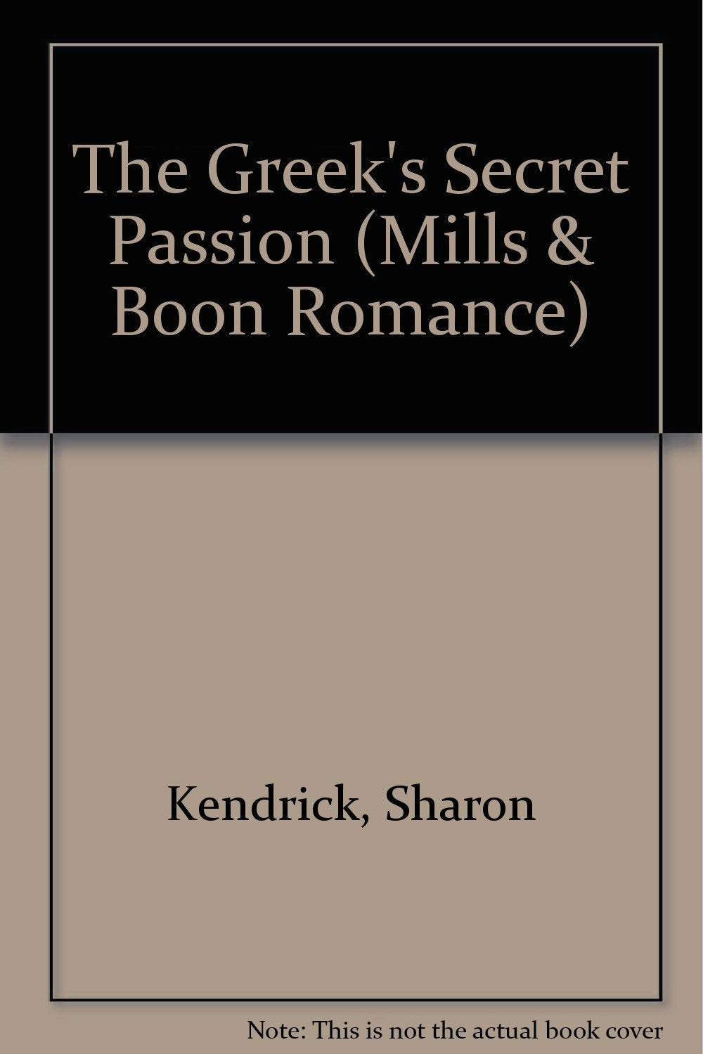 The Greek's Secret Passion Contemporary Romance