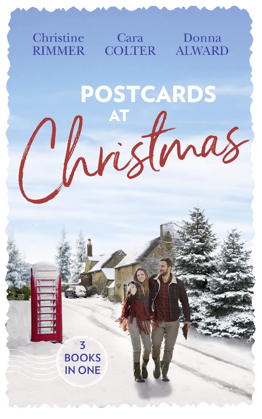Postcards At Christmas: Holiday Royale (the Bravo Royales) / Snowbound Bride-to-be (Christmas) / Sleigh Ride with the Rancher (Holiday Miracles) Contemporary literature Books