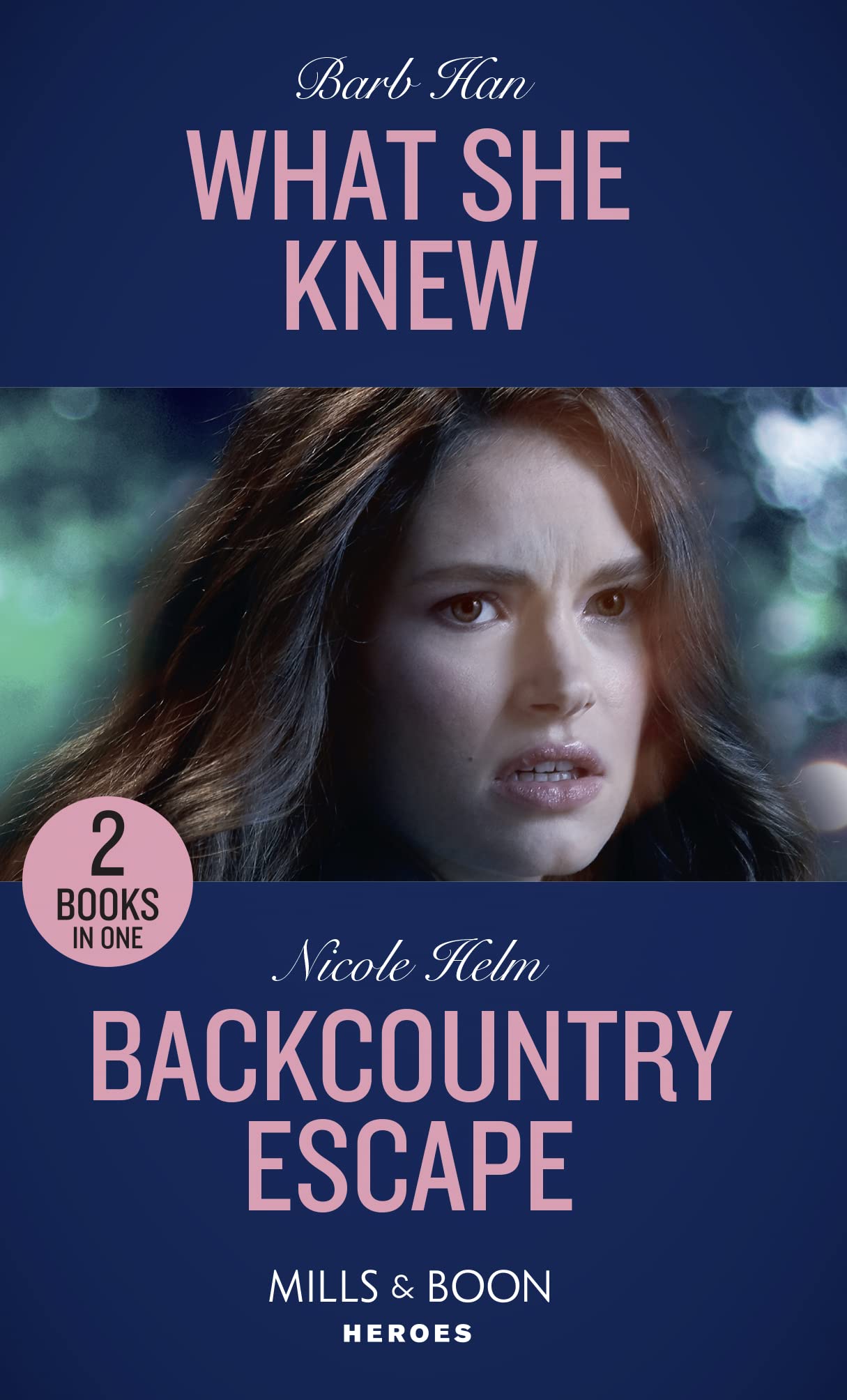 What She Knew / Backcountry Escape: What She Knew (Rushing Creek Crime Spree) / Backcountry Escape (A Badlands Cops Novel) Contemporary literature