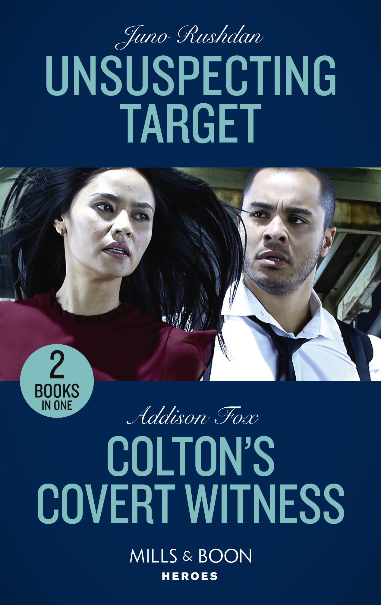 Unsuspecting Target / Colton's Covert Witness: Unsuspecting Target (A Hard Core Justice Thriller) / Colton's Covert Witness (the Coltons of Grave Gulch) book