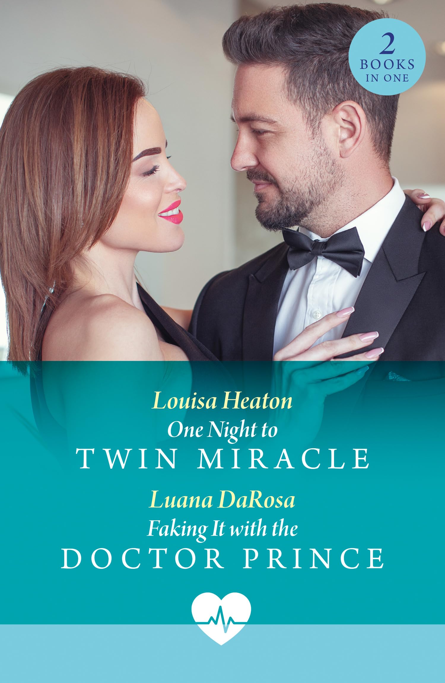 One Night To Twin Miracle / Faking It With The Doctor Prince: Two new medical romances perfect for fans of one night and accidental pregnancies in 2025! Contemporary literature Books