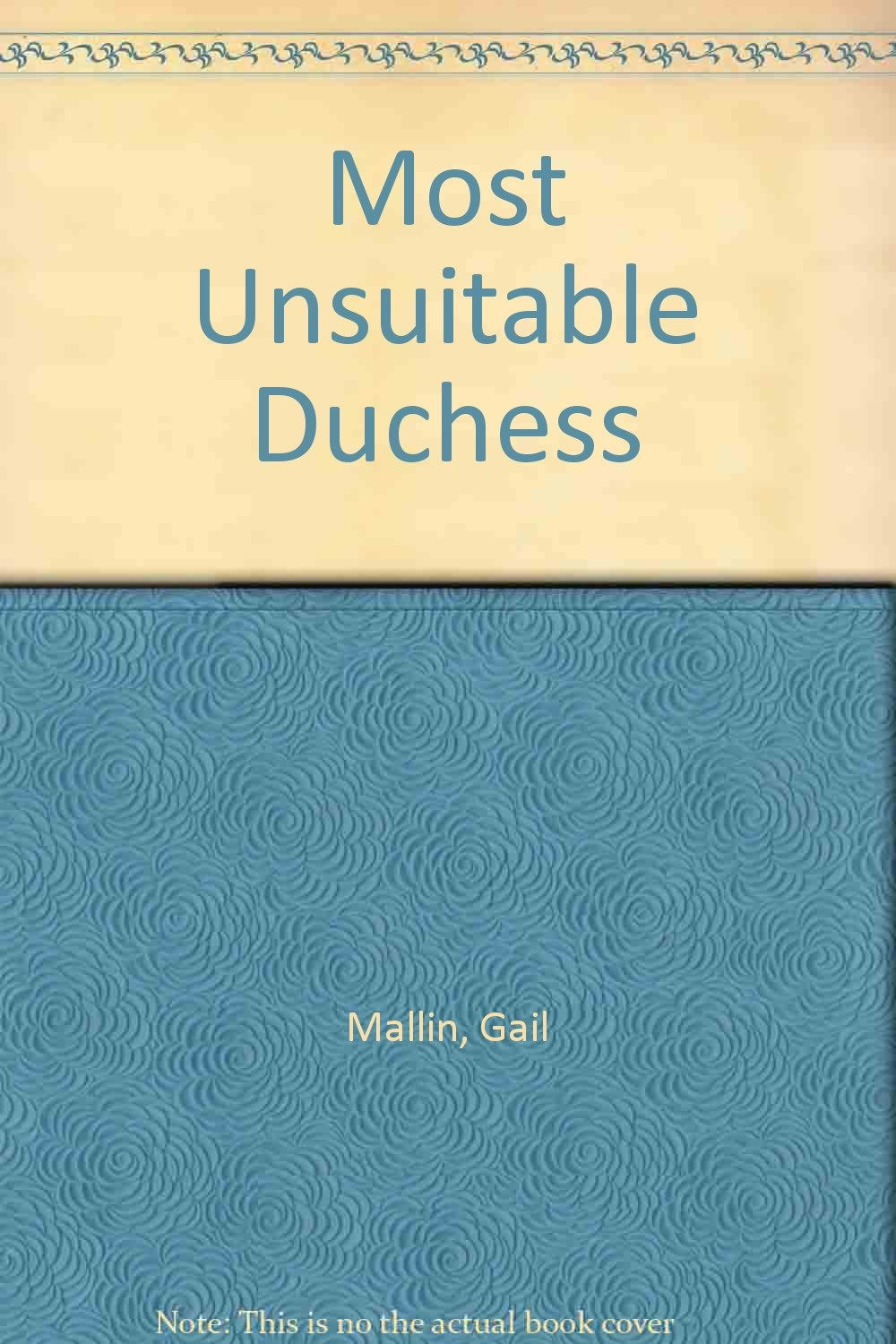 Product Image: A Most Unsuitable Duchess